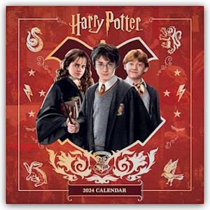 Cover for Kalender · Harry Potter 2024 Square Wall Calendar (Kalender) (2023)