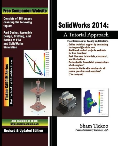 Cover for Prof. Sham Tickoo · Solidworks 2014: a Tutorial Approach (Paperback Book) (2014)