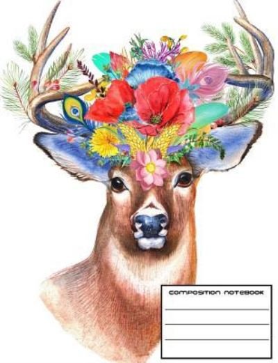 Cover for Nerd Child · Buck in Bloom Wide Rule Composition Notebook (Paperback Book) (2017)