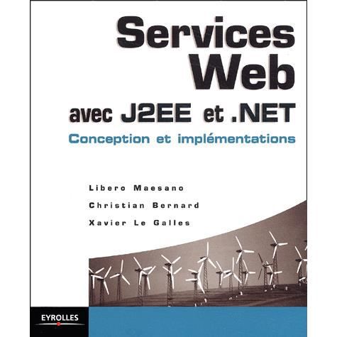 Cover for Christian Bernard · Services Web avec J2EE (Pocketbok) (2003)