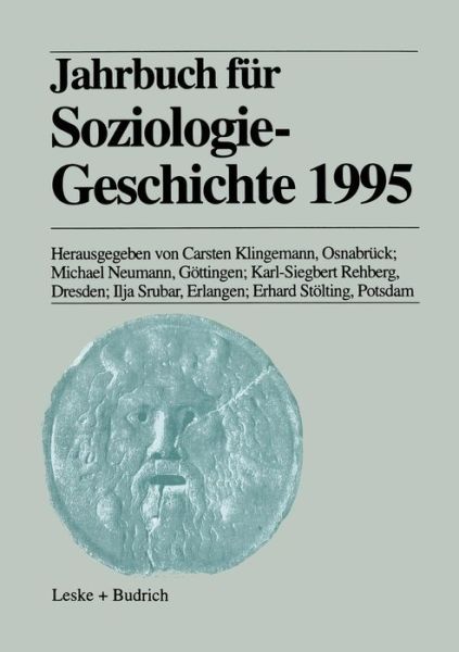 Cover for Carsten Klingemann · Jahrbuch fur Soziologiegeschichte 1995 (Paperback Book) [1999 edition] (2012)