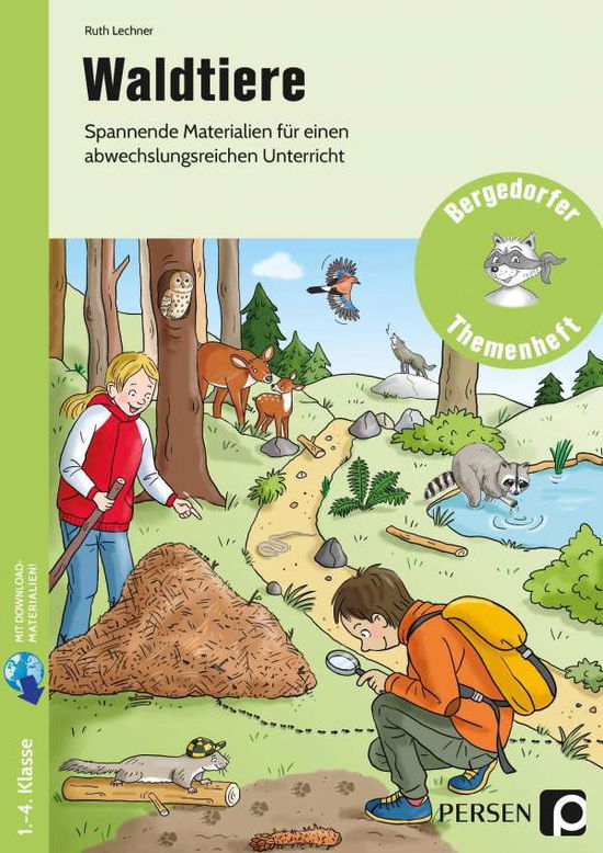 Waldtiere, m. 1 Beilage - Lechner - Kirjat -  - 9783403205678 - 