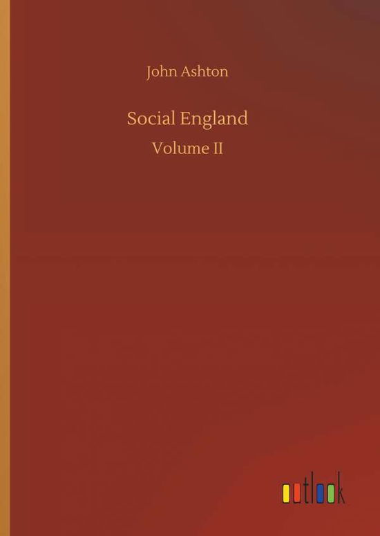 Cover for Ashton · Social England (Bok) (2019)