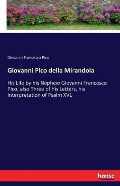 Cover for Pico · Giovanni Pico della Mirandola (Bog) (2017)