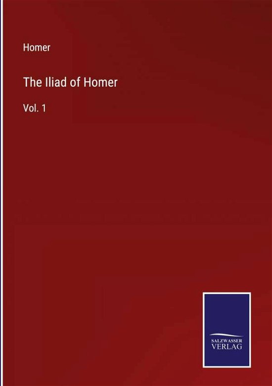 Cover for Homer · The Iliad of Homer (Hardcover bog) (2022)