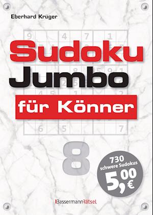 Sudokujumbo für Könner 8 - Eberhard Krüger - Książki - Bassermann, Edition - 9783809445678 - 21 marca 2022