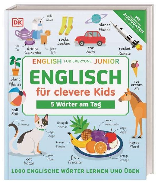 Cover for Birgit Reit · Englisch für clevere Kids - 5 Wörter am Tag (Hardcover Book) (2021)