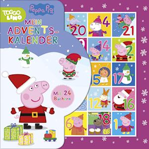 Cover for Peppa Pig Adventskalender (Book) (2022)