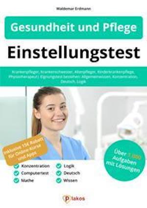 Cover for Waldemar Erdmann · Einstellungstest Gesundheit und Pflege (Taschenbuch) (2021)