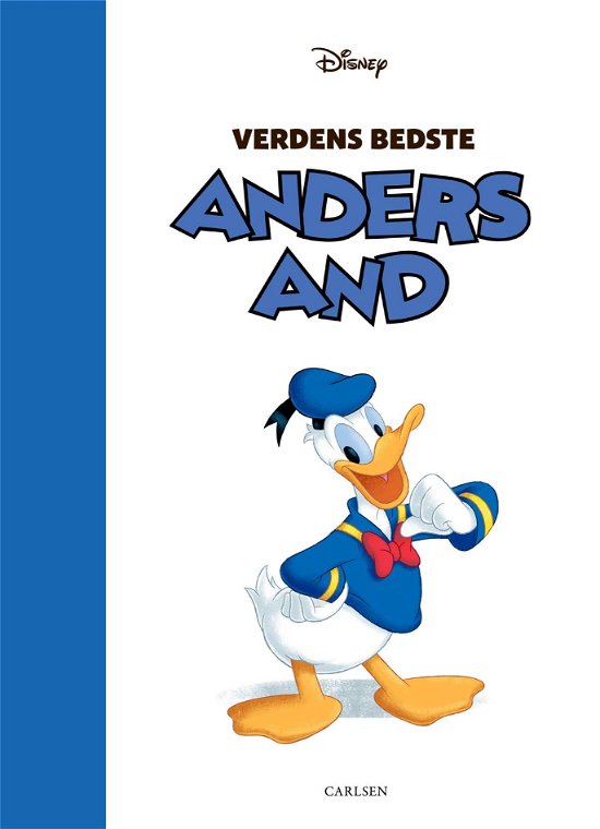 Cover for Disney · Verdens bedste …: Verdens bedste Anders And (Bound Book) [1.º edición] (2023)