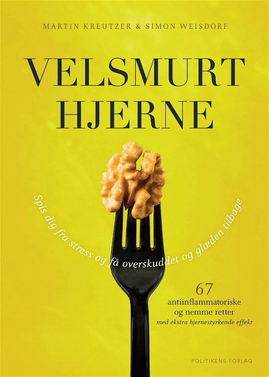 Cover for Martin Kreutzer; Simon Weisdorf · Velsmurt hjerne (Sewn Spine Book) [1º edição] (2019)