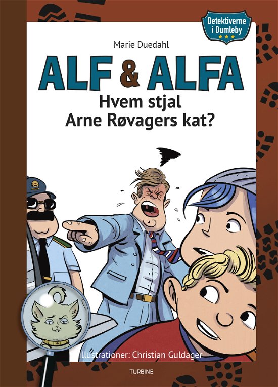 Cover for Marie Duedahl · Detektiverne i Dumleby: Detektiverne i Dumleby - Hvem stjal Arne Røvagers kat? (Hardcover bog) [1. udgave] (2019)