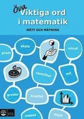 Cover for Eva Marand · Öva: Viktiga ord i matematik : mått och mätning (Book) (2008)