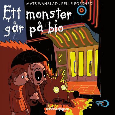 Cover for Mats Wänblad · Ett monster går på bio (Książka audio (MP3)) (2020)