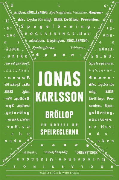 Cover for Jonas Karlsson · Bröllop: En novell ur Spelreglerna (ePUB) (2011)