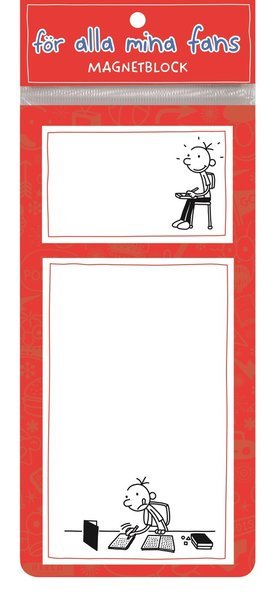 Cover for Jeff Kinney · Dagbok för alla mina fans: Dagbok för alla mina fans : magnetblock röd (N/A) (2015)
