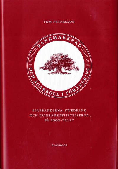 Cover for Tom Petersson · Bankmarknad och ägarroll i förändring : sparbankerna, Swedbank och sparbanksstiftelserna på 2000-talet (Bound Book) (2020)