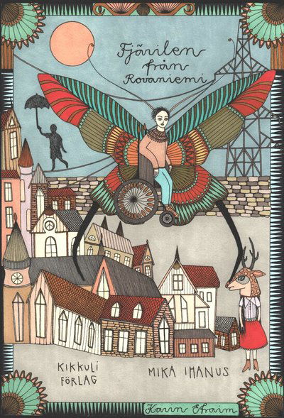 Cover for Mika Ihanus · Fjärilen från Rovaniemi (Pocketbok) [Ned edition] (2019)