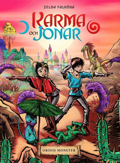 Cover for Zelda Falköga · Karma och Jonar : Ordos monster (Kort) (2023)