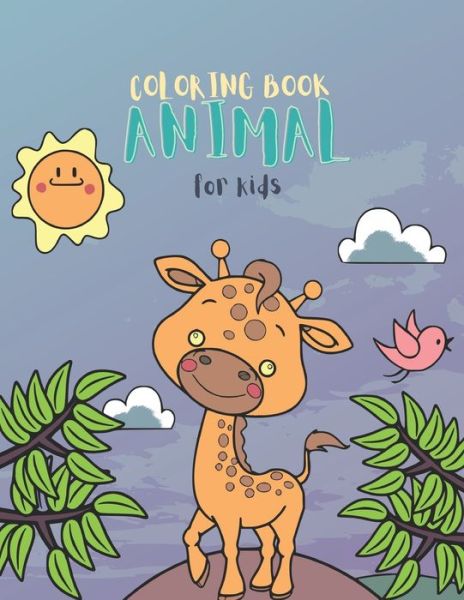 Cover for Redone Editing · Coloring Book Animal for Kids (Paperback Book) (2021)