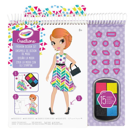 Cover for Crayola · Crayola: Creations - Crea La Moda Con Gli Stampini (Toys)