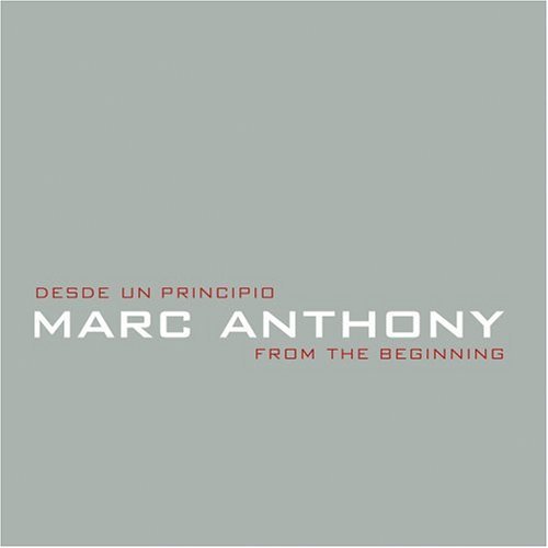Cover for Marc Anthony · Desde Un Principio: from the Beginning (CD) (2006)