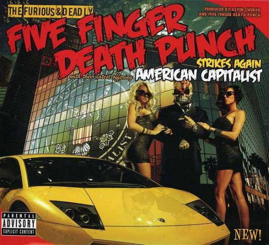 Cover for Five Finger Death Punch · American Capitalist (CD) (2011)