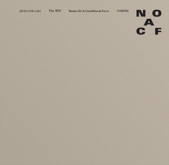 Cover for The 1975 · Notes on a Conditional Form (CD) (2020)