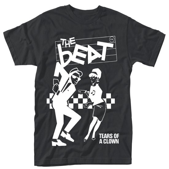 Cover for The Beat · Tears of a Clown (Black) (T-shirt) [size L] [Black edition] (2016)