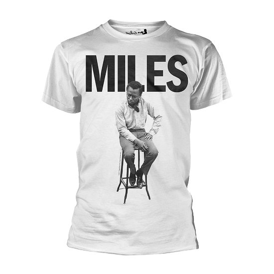 Cover for Miles Davis · Stool (T-shirt) [size L] [White edition] (2018)