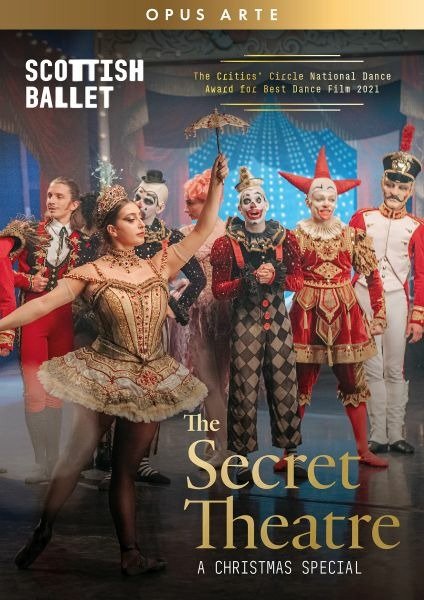 Cover for Scottish Ballet · Secret Theatre a Christmas Special (DVD) (2022)