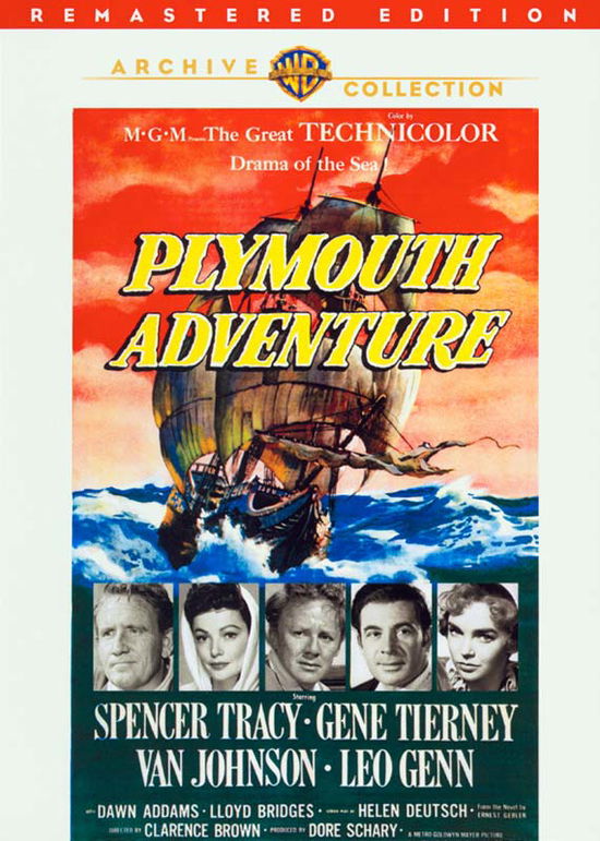 Cover for Plymouth Adventure (DVD) (2010)