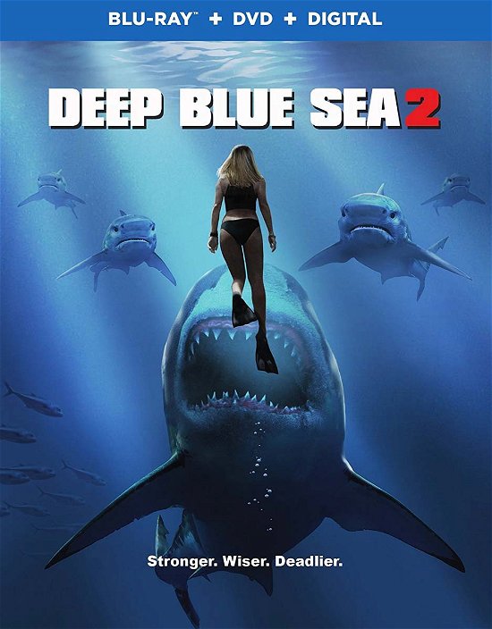 Cover for Deep Blue Sea 2 (Blu-ray) (2018)