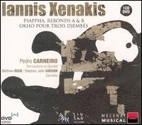 Cover for Xenakis / Carniero / Rich / Gibson · Psappha / Rebonds a &amp; B / Okho (CD) (2005)