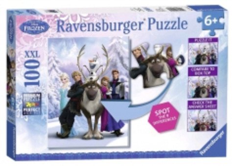 Puzzel 100 XXL Frozen 2 - Ravensburger - Bøker - Ravensburger - 4005556128679 - 15. september 2022