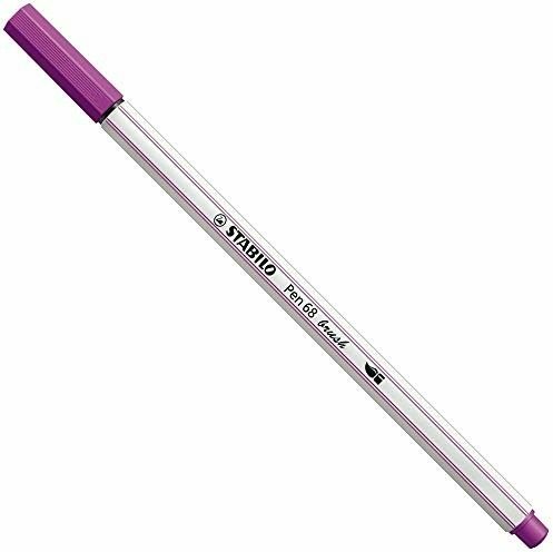 STABILO Pen 68 Brush 58 - Lila - Stabilo - Merchandise - Stabilo - 4006381545679 - 