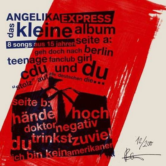 Cover for Angelika Express · Das Kleine Album - 8 Songs Aus 15 Jahren (Best Of (10&quot;) (2018)