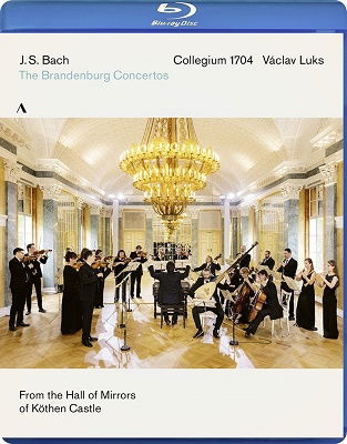 Cover for Collegium 1704 / Vaclav Luks · Bach: Brandenburg Concertos 1-6 Bwv 1046-1051 (Blu-Ray) (2022)