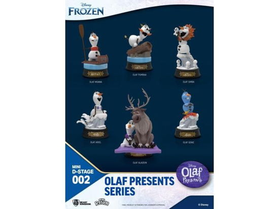 Frozen Mini Diorama Stage 002 Olaf Presents 6pc Bm - Beast Kingdom - Fanituote -  - 4711203451679 - torstai 6. heinäkuuta 2023