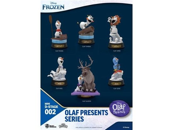 Frozen Mini Diorama Stage 002 Olaf Presents 6pc Bm - Beast Kingdom - Produtos -  - 4711203451679 - 6 de julho de 2023