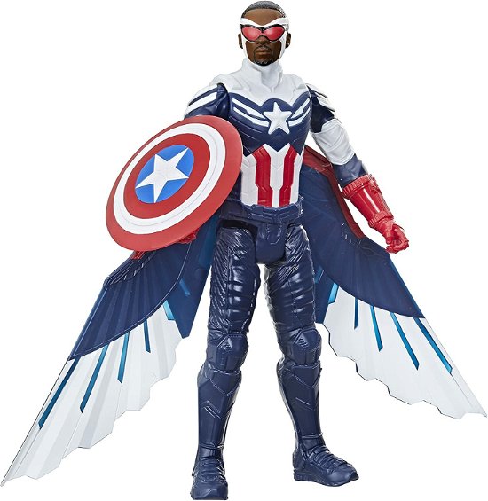 Marvel  Titan Hero Series  Falcon  Winter Soldier  Captain America Falcon  Toys - Marvel  Titan Hero Series  Falcon  Winter Soldier  Captain America Falcon  Toys - Merchandise - Hasbro - 5010993818679 - 