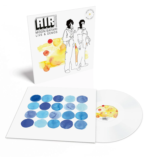 Cover for Air · Moon Safari Live &amp; Demos (LP) [RSD 2025 White Vinyl edition] (2025)