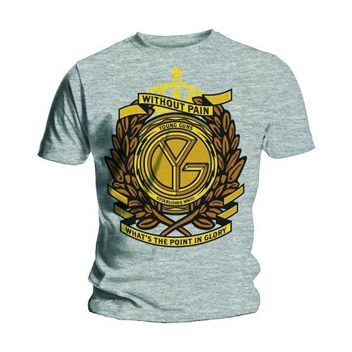 Young Guns Unisex T-Shirt: Without Pain - Young Guns - Produtos - ROFF - 5023209702679 - 26 de janeiro de 2015