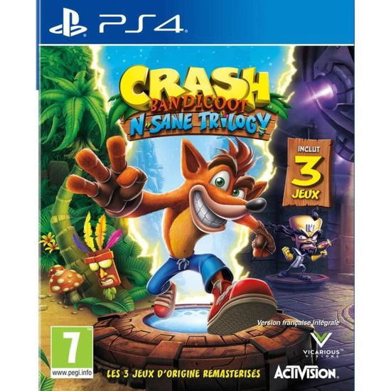 Cover for Ps4 · Crash Bandicoot N.Sane Trilogy (N/A)