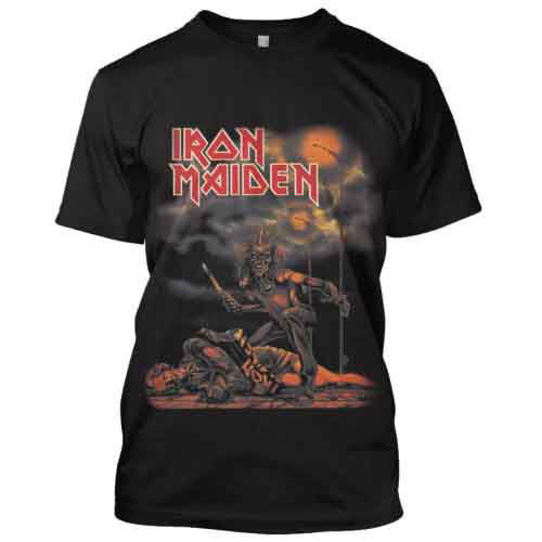 Iron Maiden Unisex T-Shirt: Sanctuary - Iron Maiden - Merchandise - Global - Apparel - 5055295373679 - 