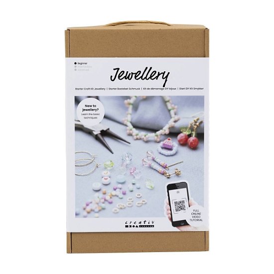 Cover for Diy Kit · Starter Craft Kit Jewellery Vibrant Colours (970857) (Leketøy)