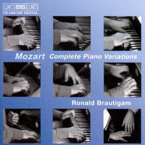 Cover for Mozart / Brautigam · Complete Piano Variations (CD) [Box set] (2001)