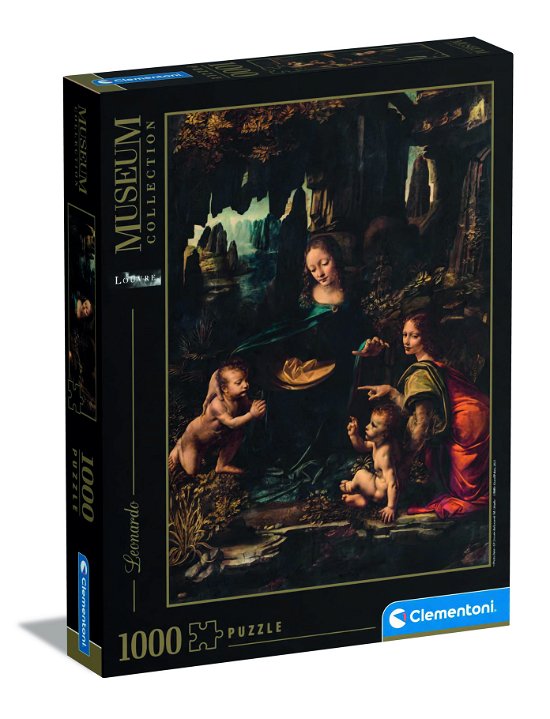 Cover for Museum Collection · Puslespil Museum Louvre Leonardo &quot;The virgin of the rocks&quot; 2023, 1000 brikker (Jigsaw Puzzle) (2023)