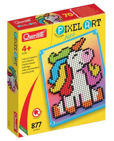 Cover for Quercetti · Quercetti - Quercetti Pixel Art Basis Eenhoorn 880dlg. (Toys)