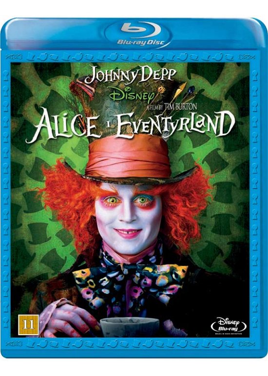 Cover for Johnny Depp · Alice I Eventyrland (Blu-ray) (2010)
